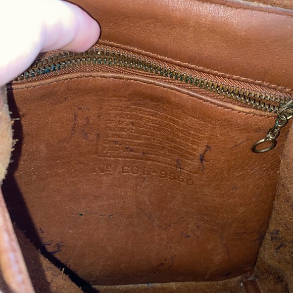 Coach Tan Leather Backpack - Picture 6 of 7